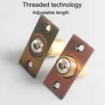 Household Stainless Steel And Copper Door Bumbler Lock - Image 5