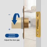 Household Stainless Steel And Copper Door Bumbler Lock - Image 7