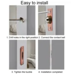 Household Stainless Steel And Copper Door Bumbler Lock - Image 10