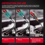 HABOTEST HT663L Motorcycle Vehicle Brake Fluid Moisture Detection Pen - Image 8