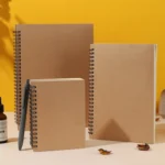 3pcs Thickened Kraft Paper Coil Notebook Student Diary Workbook - Image 8