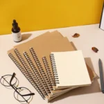 3pcs Thickened Kraft Paper Coil Notebook Student Diary Workbook - Image 9