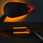 FLYQUICK Motorcycle LED Rearview Mirror With Light - Image 4