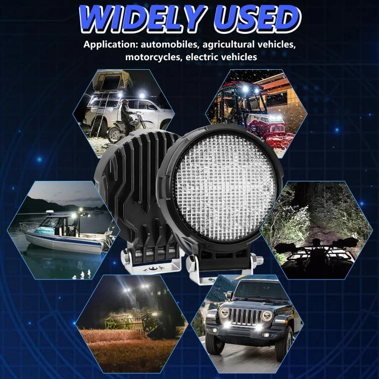 TBD06055008_B9.webp 4 Inch Flood-Surface Mixed Luminous Anti-Glare Lens Round Light - Image 10