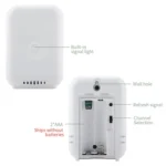 TS-FT0402 2-In-1 Home Wireless Digital Thermometer Wall-Mounted Greenhouse Thermometer - Image 4