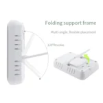 TS-FT0402 2-In-1 Home Wireless Digital Thermometer Wall-Mounted Greenhouse Thermometer - Image 5