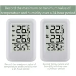 TS-FT0402 2-In-1 Home Wireless Digital Thermometer Wall-Mounted Greenhouse Thermometer - Image 7