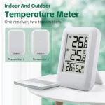TS-FT0402 2-In-1 Home Wireless Digital Thermometer Wall-Mounted Greenhouse Thermometer - Image 9