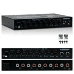EQ-819 Car Audio Equalizer EQ Tuning Crossover Amplifier Supports Dual Microphone Input Reverberation Adjustment - Image 2