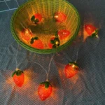 USB Strawberry Light String LED Christmas Decoration Lights - Image 5