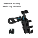 JNHW Motorcycle Bicycle Eight Claw Mobile Phone Navigation Shockproof Bracket - Image 2