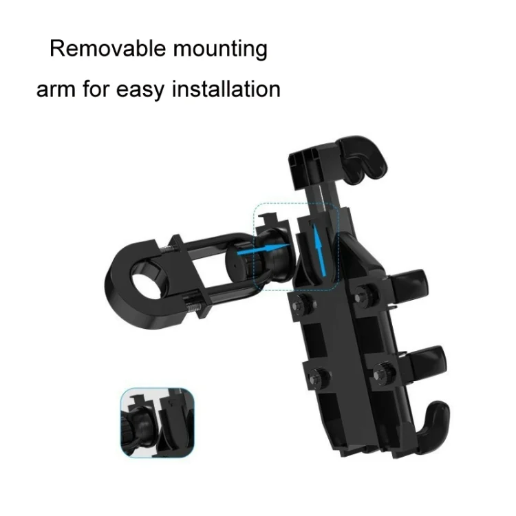 TBD06055223_B1.webp JNHW Motorcycle Bicycle Eight Claw Mobile Phone Navigation Shockproof Bracket - Image 2
