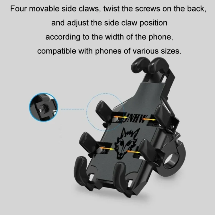 TBD06055223_B3.webp JNHW Motorcycle Bicycle Eight Claw Mobile Phone Navigation Shockproof Bracket - Image 4
