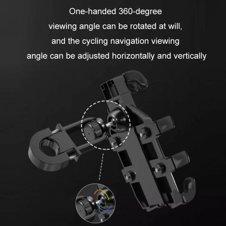 TBD06055223_B5.webp JNHW Motorcycle Bicycle Eight Claw Mobile Phone Navigation Shockproof Bracket - Image 6