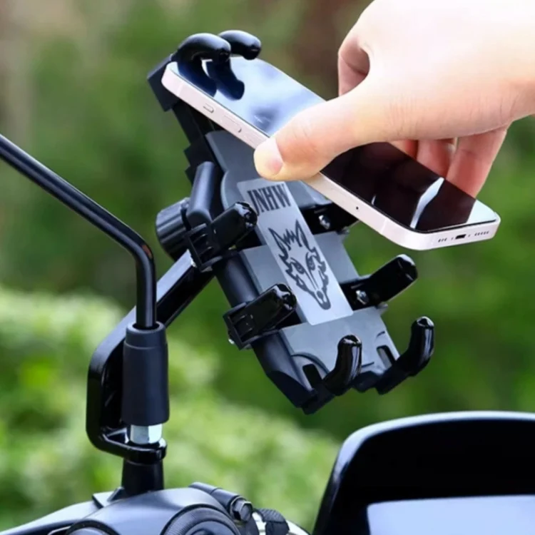 TBD06055223_B6.webp JNHW Motorcycle Bicycle Eight Claw Mobile Phone Navigation Shockproof Bracket - Image 7