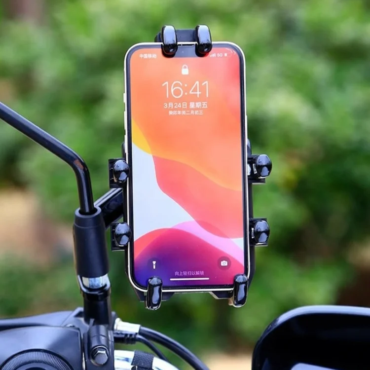 TBD06055223_B7.webp JNHW Motorcycle Bicycle Eight Claw Mobile Phone Navigation Shockproof Bracket - Image 8