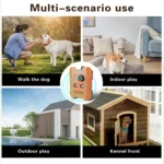 Ultrasonic Bark Stopper Anti-barking Dog Training Device With 3 Modes - Image 5