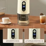 Wireless Portable Coffee Machine Compatible With Ground Coffee & NS Capsule - Image 7