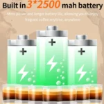 12V 3 In 1 Car Self-heating Coffee Machine Compatible With Large / Small Capsules and Ground Coffee, EU Plug - Image 8