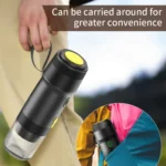 12V 3 In 1 Car Self-heating Coffee Machine Compatible With Large / Small Capsules and Ground Coffee, EU Plug - Image 9