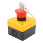 Elevator Pit Platform High-position Emergency Stop Switch With Bottom Box + Key - Image 2
