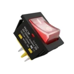 FILN 220V 30A Split Dustproof Boat-type Switch With Light