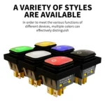 FILN 220V 30A Split Dustproof Boat-type Switch With Light - Image 12