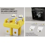 FILN 220V 30A Split Dustproof Boat-type Switch With Light - Image 6