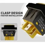 FILN 220V 30A Split Dustproof Boat-type Switch With Light - Image 10