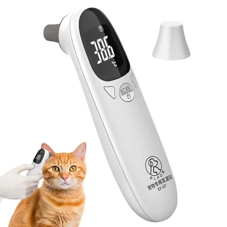 TBD06055258_B2.webp ELOFS EF-07 Pet Dog Cat Ear Digital Thermometer Accurate Infrared Measuring Animal Thermometer - Image 3