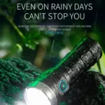 Aluminium Ring 8 Holes Straight Flashlight Outdoor Camping Flashlight - Image 10