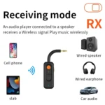 3-in-1 Receiver Bluetooth Transmitter with Call Aux Car Bluetooth Adapter - Image 3