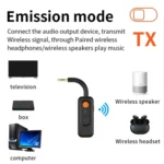 3-in-1 Receiver Bluetooth Transmitter with Call Aux Car Bluetooth Adapter - Image 4