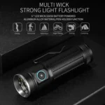 Pen Insert 6 Holes Flashlight Outdoor Mini Flashlight - Image 2