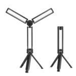 LED Foldable Overhaul Light With Stand USB Rechargeable Auto Repair Portable Worklight