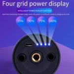 LED Foldable Overhaul Light With Stand USB Rechargeable Auto Repair Portable Worklight - Image 6