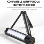 LED Foldable Overhaul Light With Stand USB Rechargeable Auto Repair Portable Worklight - Image 9