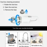 Wireless Car-mounted High-power Suction Handheld Vacuum Cleaner - Image 8