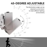 Outdoor Cycling USB Charging Strong Light High Brightness COB Headlamp - Image 3