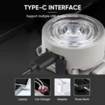 Outdoor Cycling USB Charging Strong Light High Brightness COB Headlamp - Image 6