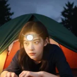 Outdoor Cycling USB Charging Strong Light High Brightness COB Headlamp - Image 8