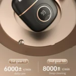 Electric Foot Grinder for Removing Dead Skin and Calluses with 2 Alloy Grinding Heads and LED Lighting - Image 4