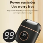 Electric Foot Grinder for Removing Dead Skin and Calluses with 2 Alloy Grinding Heads and LED Lighting - Image 5