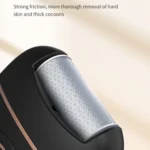 Electric Foot Grinder for Removing Dead Skin and Calluses with 2 Alloy Grinding Heads and LED Lighting - Image 6