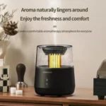 Raindrop Candlelight Aromatherapy Diffuser Air Humidifier with Colorful Lights - Image 5