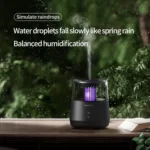 Raindrop Candlelight Aromatherapy Diffuser Air Humidifier with Colorful Lights - Image 6