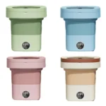 Fully Automatic Mini Foldable Washing Machine With Dehydration Function - Image 2