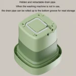 Fully Automatic Mini Foldable Washing Machine With Dehydration Function - Image 3