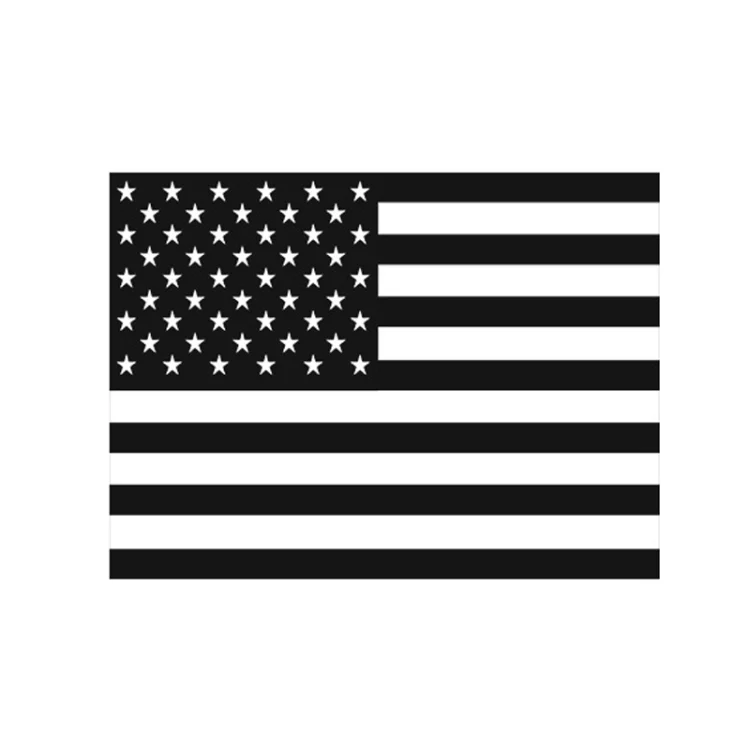 TBD0605539101A.webp Flag Pattern High-transparency Pickup Truck Rear Window Glass Waterproof Sticker - Image 1