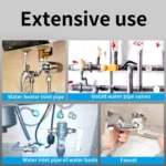 Multifunctional Wash Basin Sink Hot Cold Faucet Wrench - Image 6